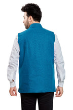 BE ACTIVE Mens Linen Blend Nehru Jacket With Mandarin Collar || Ethnic Koti For Men || Men Koti Formal|| Men Koti Wedding (RFKT