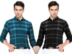 Noble Monk MenS Polo Neck Full Sleeves T-Shirt | Causal Tshirt For Men