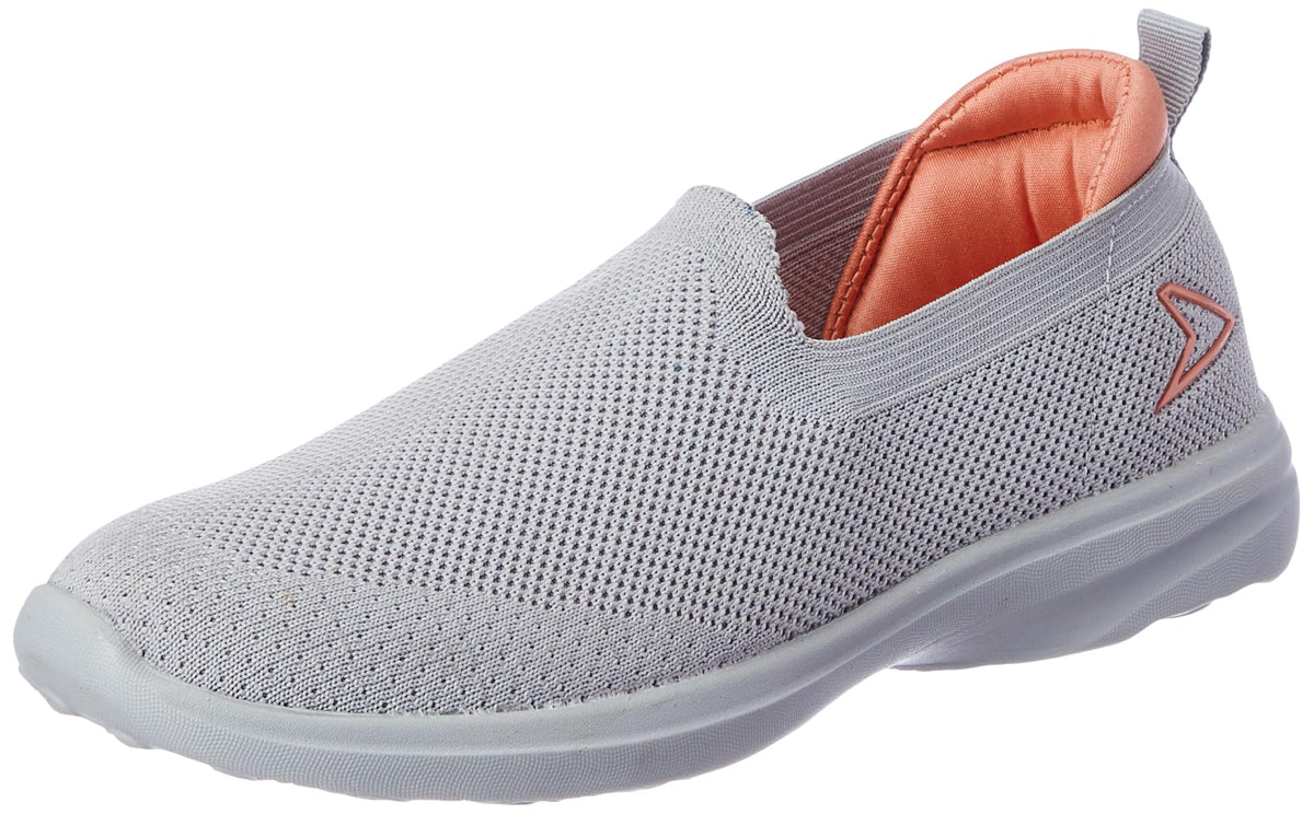 Power Womens Rowan AW23 Grey Casual Shoes  5 UK (5592402) 5