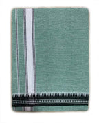 Prakasam Cotton Mens Colour Thalapathi Border Single Dhoti/Size1.28X2.00 Mtrs/Combo Pack Of 2 Dhoties