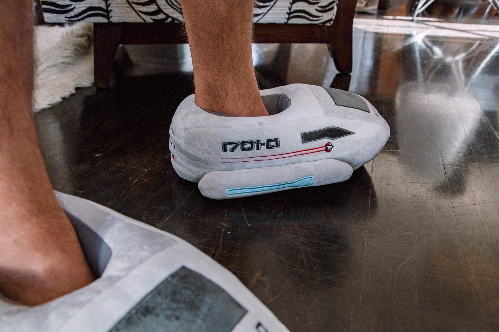 Star Trek: The Next Generation Shuttlecraft 3D Slippers | Women 7-8, Men 5-7