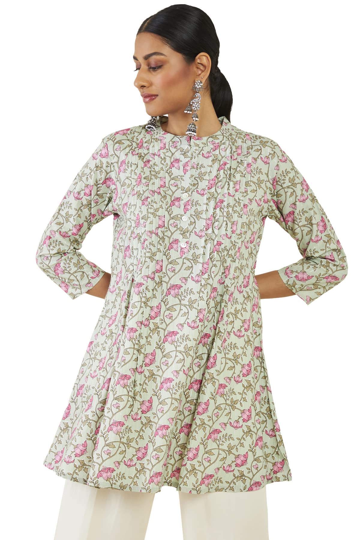 Soch Women Rayon Printed T-Shirt