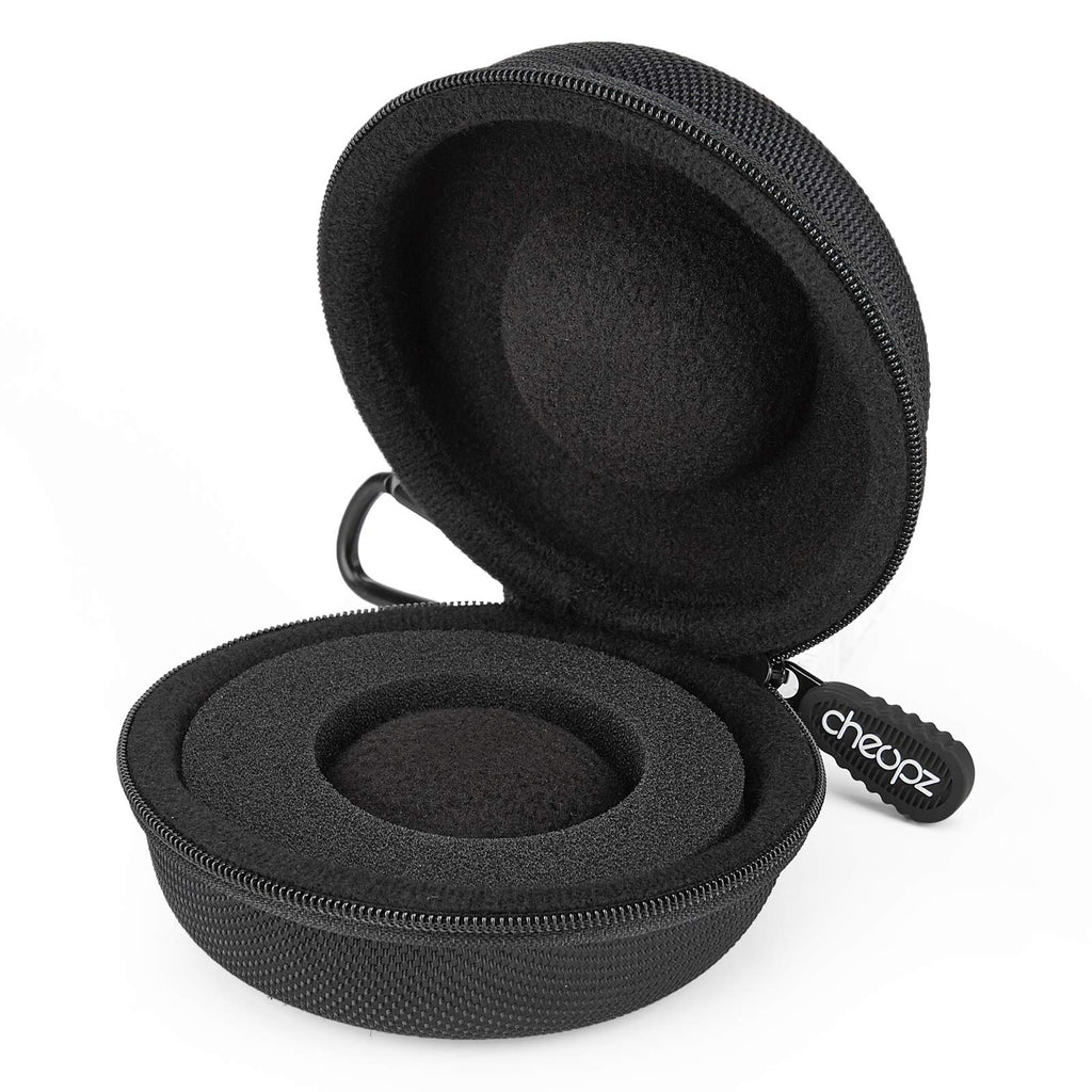 Cheopz Travel Watch Case Single Storage Box for Wristwatches & Smart Watches up to 50mm, Black