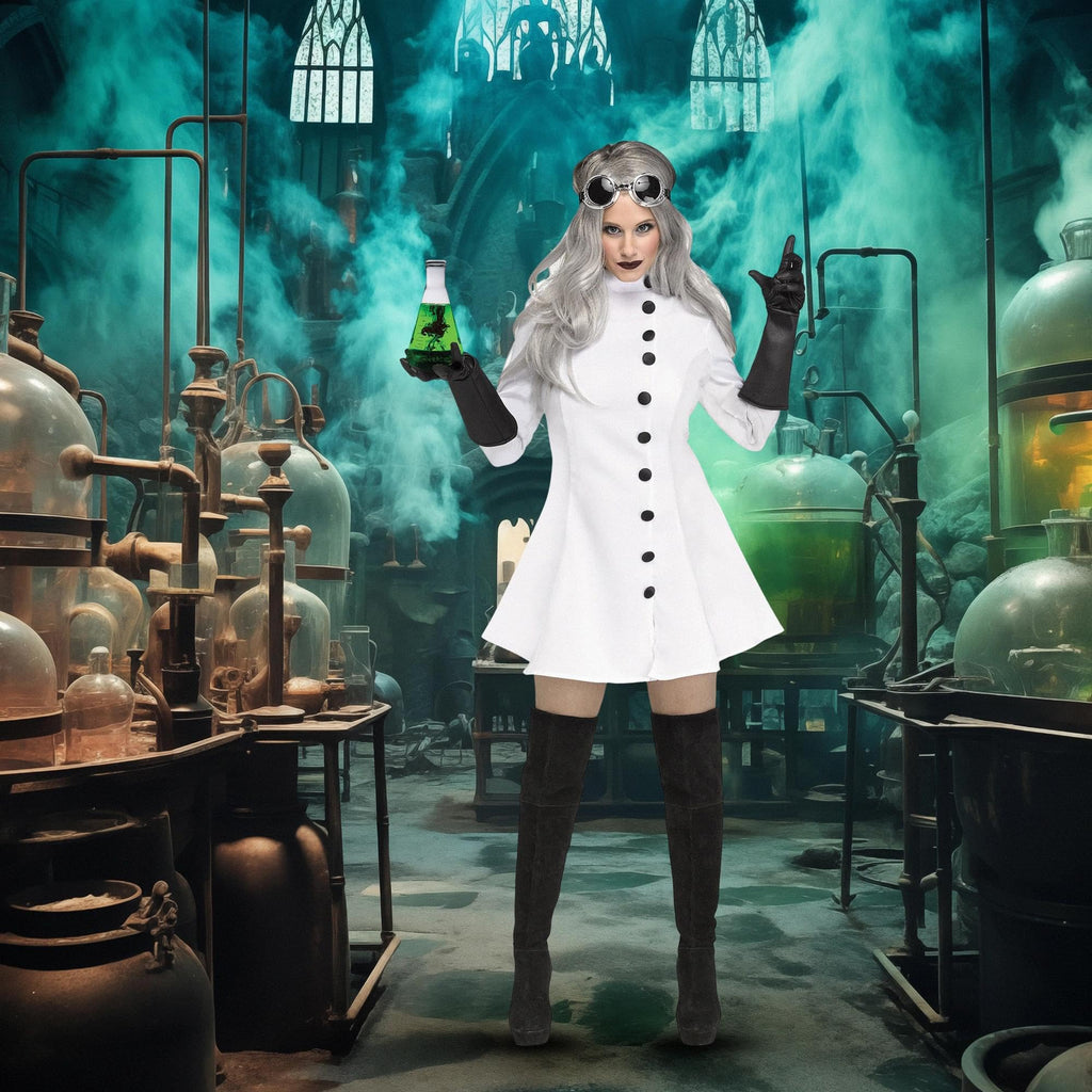 Mad Scientist Women's Costume - Small 4/6