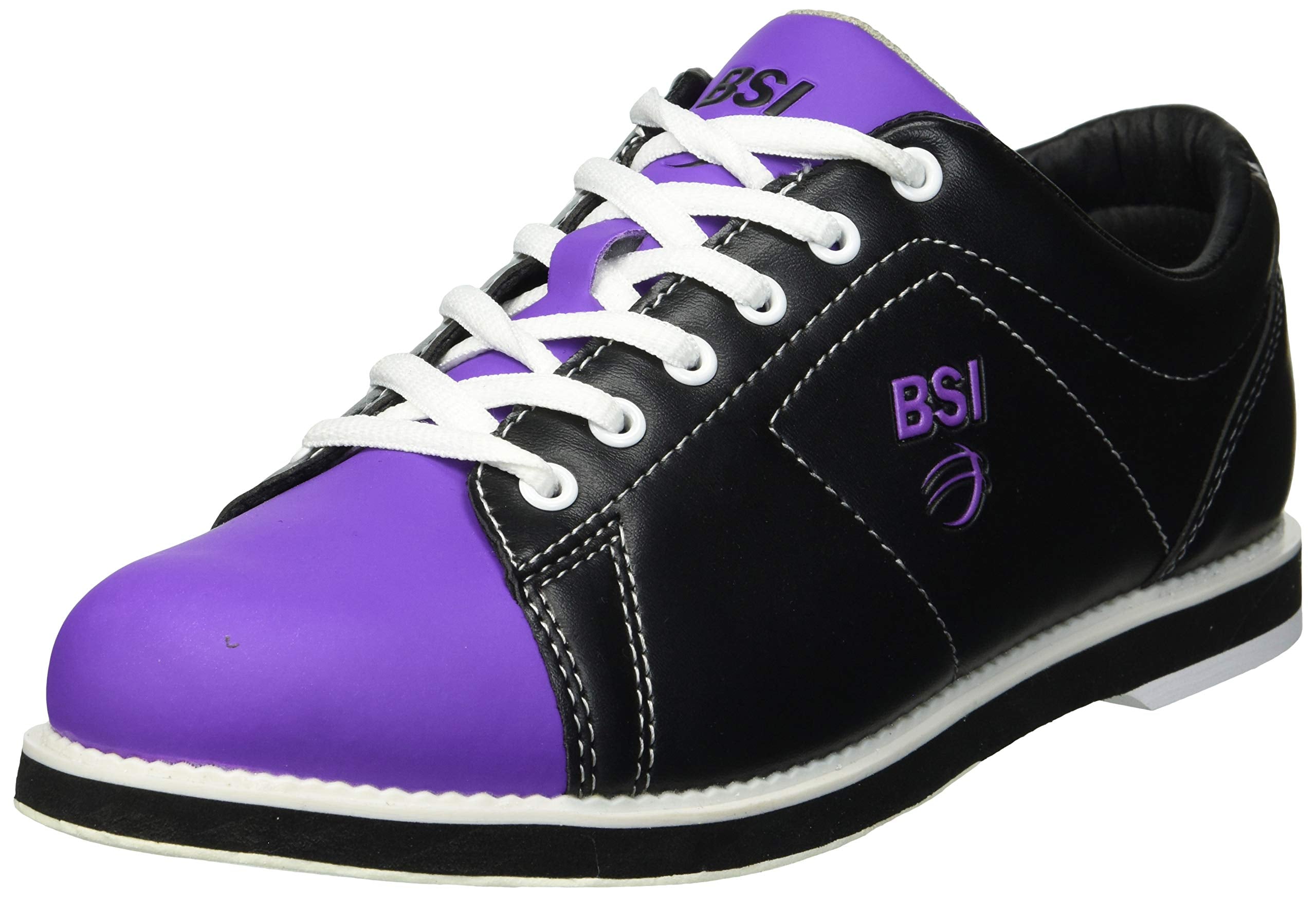 BSI 654 Women's Classic #654, Black/Purple, 7.5