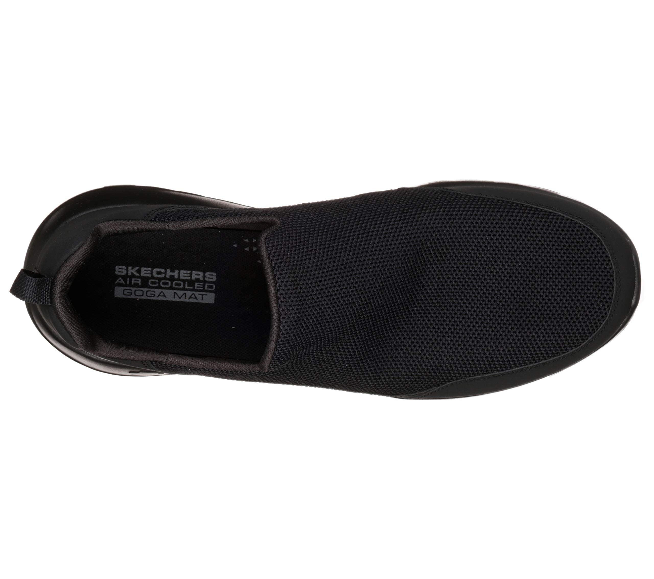 Skechers mens Privy - Slip-on Skechers Men s GOWalk Max Walking Shoe Sneaker, Black, 8 X-Wide US