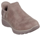 Skechers Women's Easy Going-Modern Hour-Hands Free Slip-ins Ankle Boot, Taupe, 9