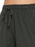 Clovia Womens Cotton Rich Solid Pyjama