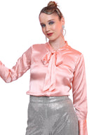 Ketch Women Casual Fit Solid Shirt (Khsh001452_Pink_Xs)