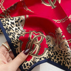 PoeticEHome 100% Mulberry Silk Neck Scarf 21x21 Small Square Scarfs for Women Gift Packed