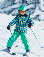 SimpliKids Toddler Snow Gloves Sports Waterproof Winter Kids Ski Mittens,Toddler,Black