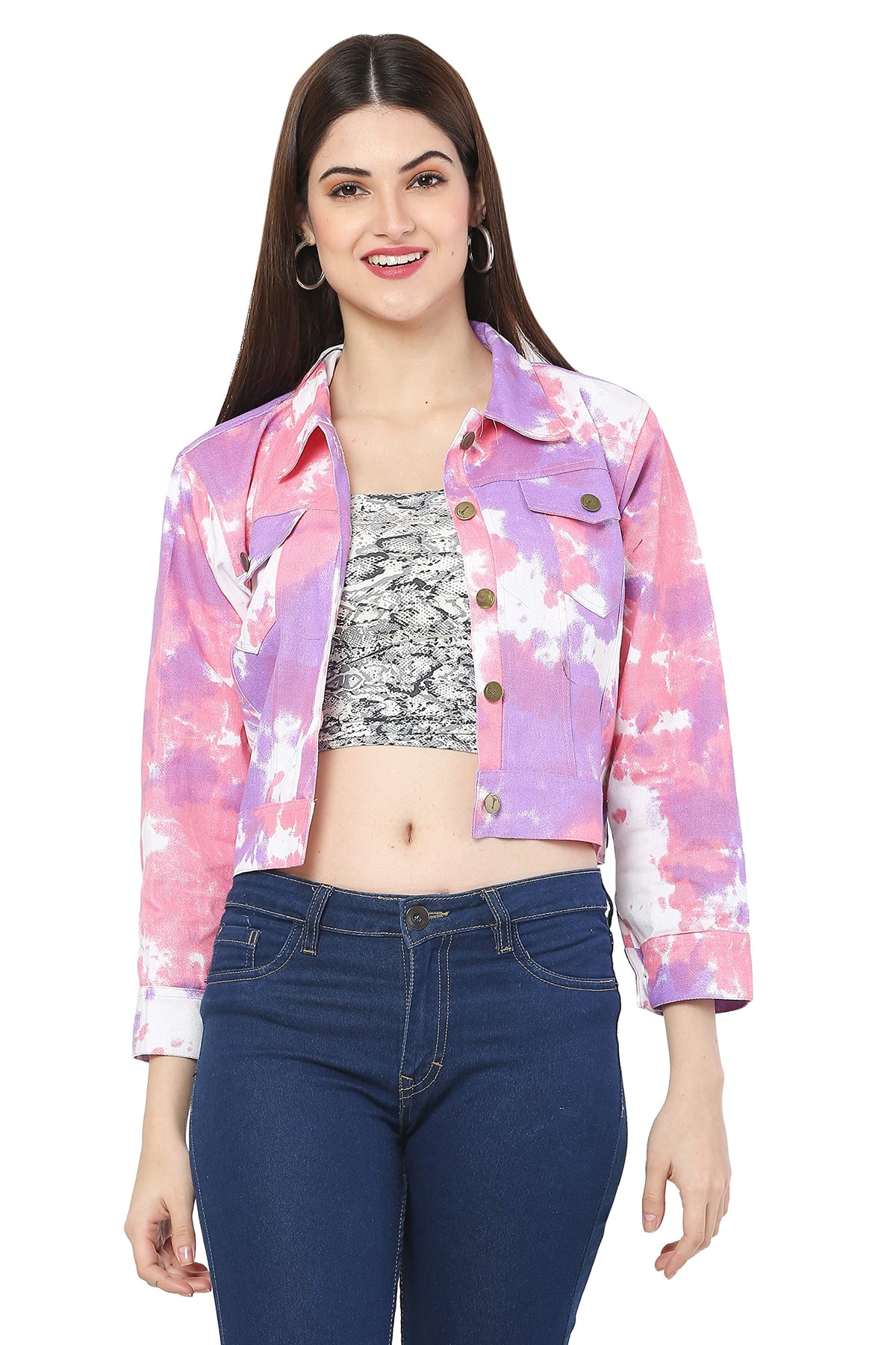 Shyammc Mylookup 3/4 Sleeve Printed Jacket for women 2