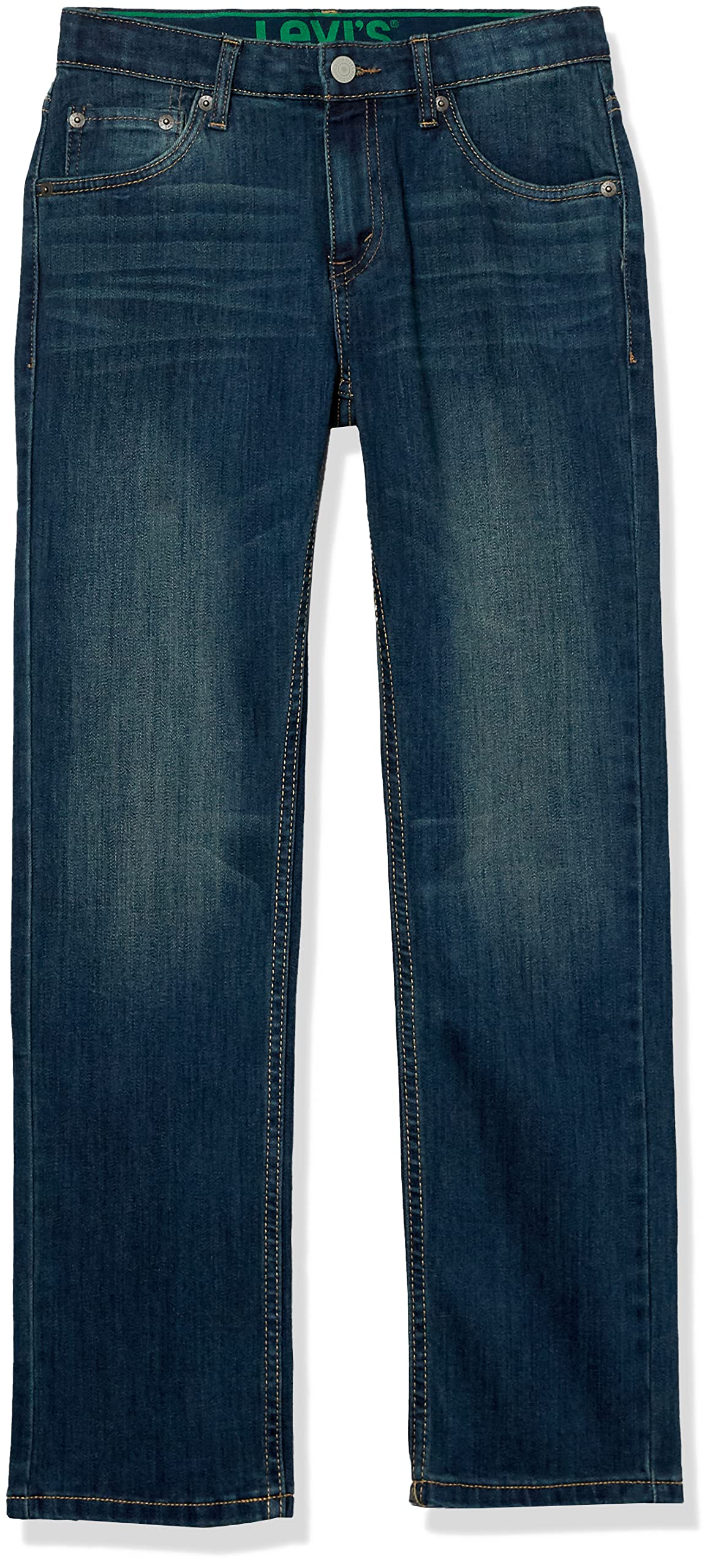 Levi's Boys' 511 Slim Fit Performance Jeans, Evans Blue, 5