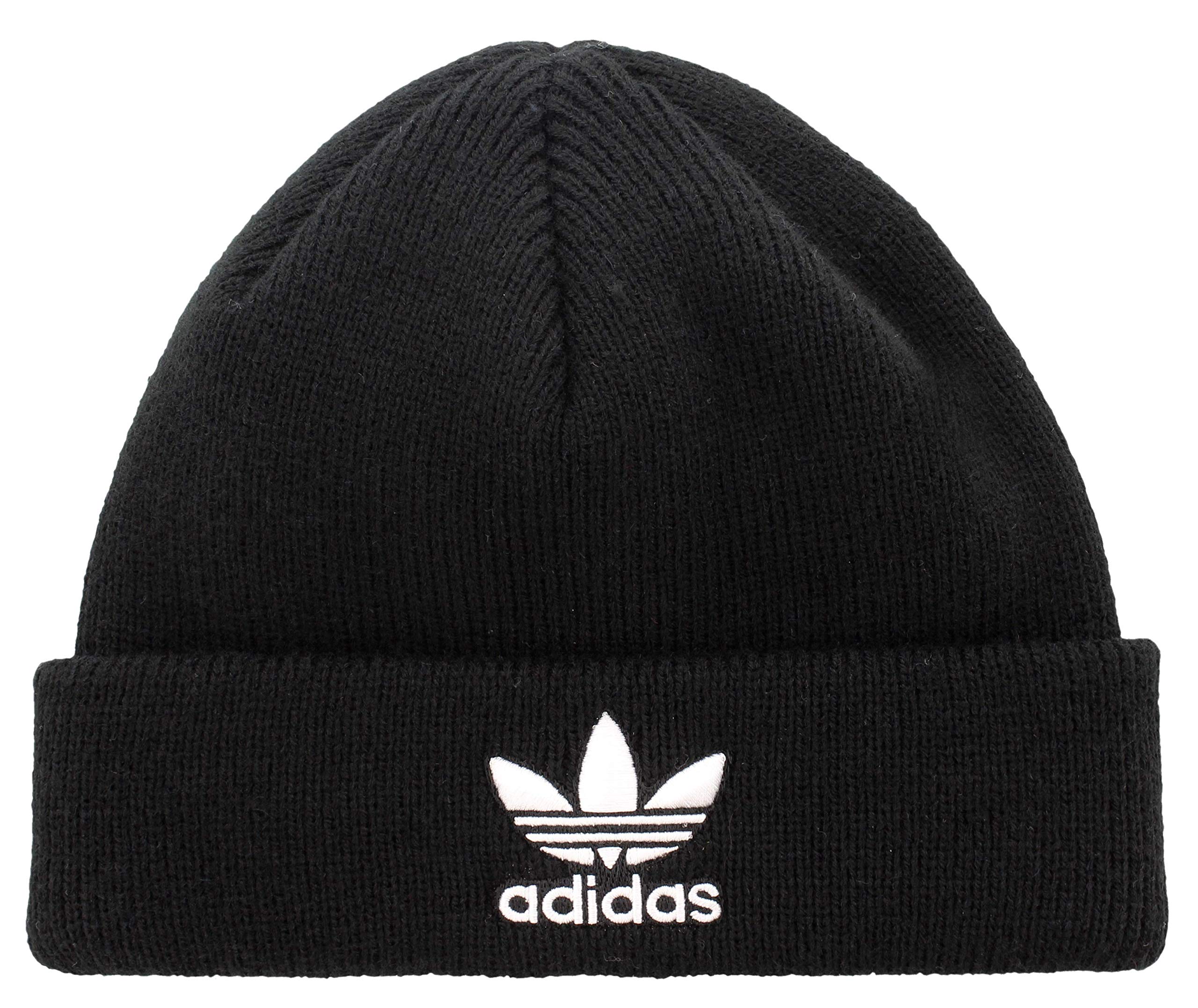adidas Originals C Mens Originals Trefoil Beanie, Black, One Size