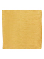 Manyavar Mens Art Silk Solid Pocket Square (Fawn)