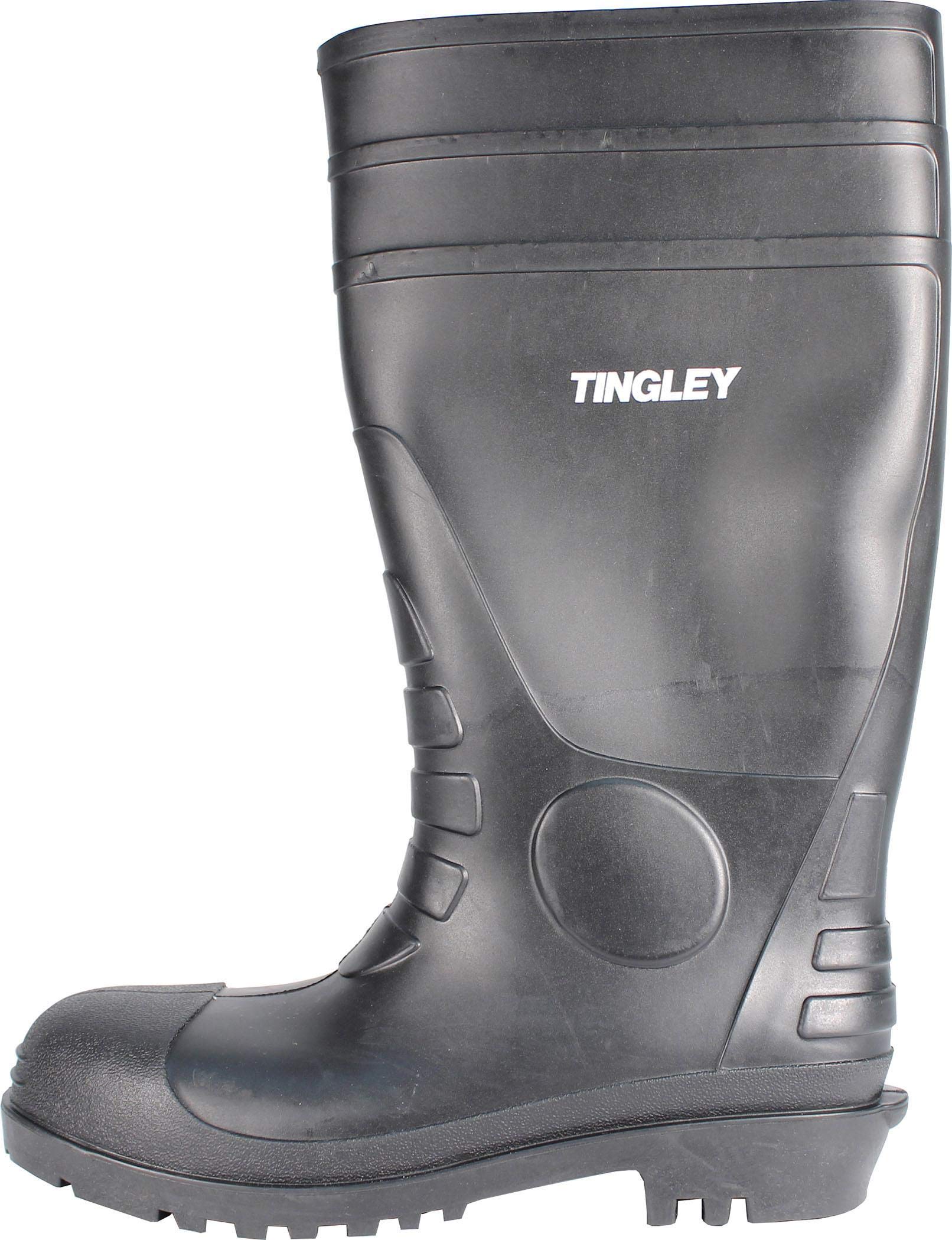 Tingley Rubber Corp.-Economy Pvc Knee Boots- Black Size 8 31151.08