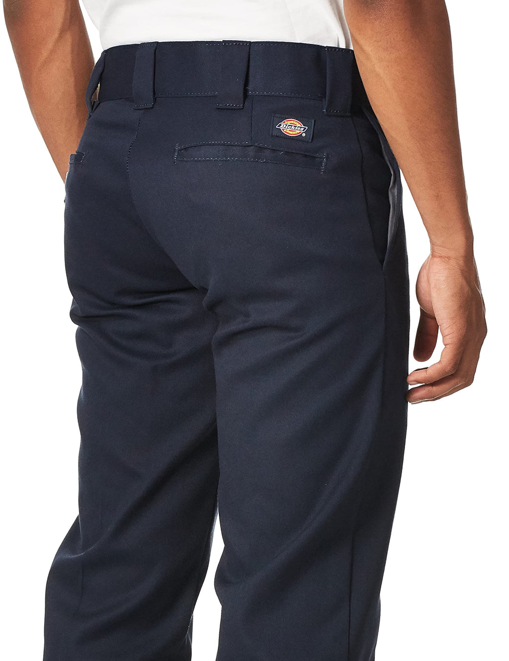 Dickies mens Flex Work Slim Straight Fit Pants, Dark Navy, 34W x 34L US