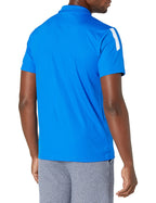PUMA mens Teamliga Sideline Polo Shirt, Electric Blue Lemonade/White, Large US