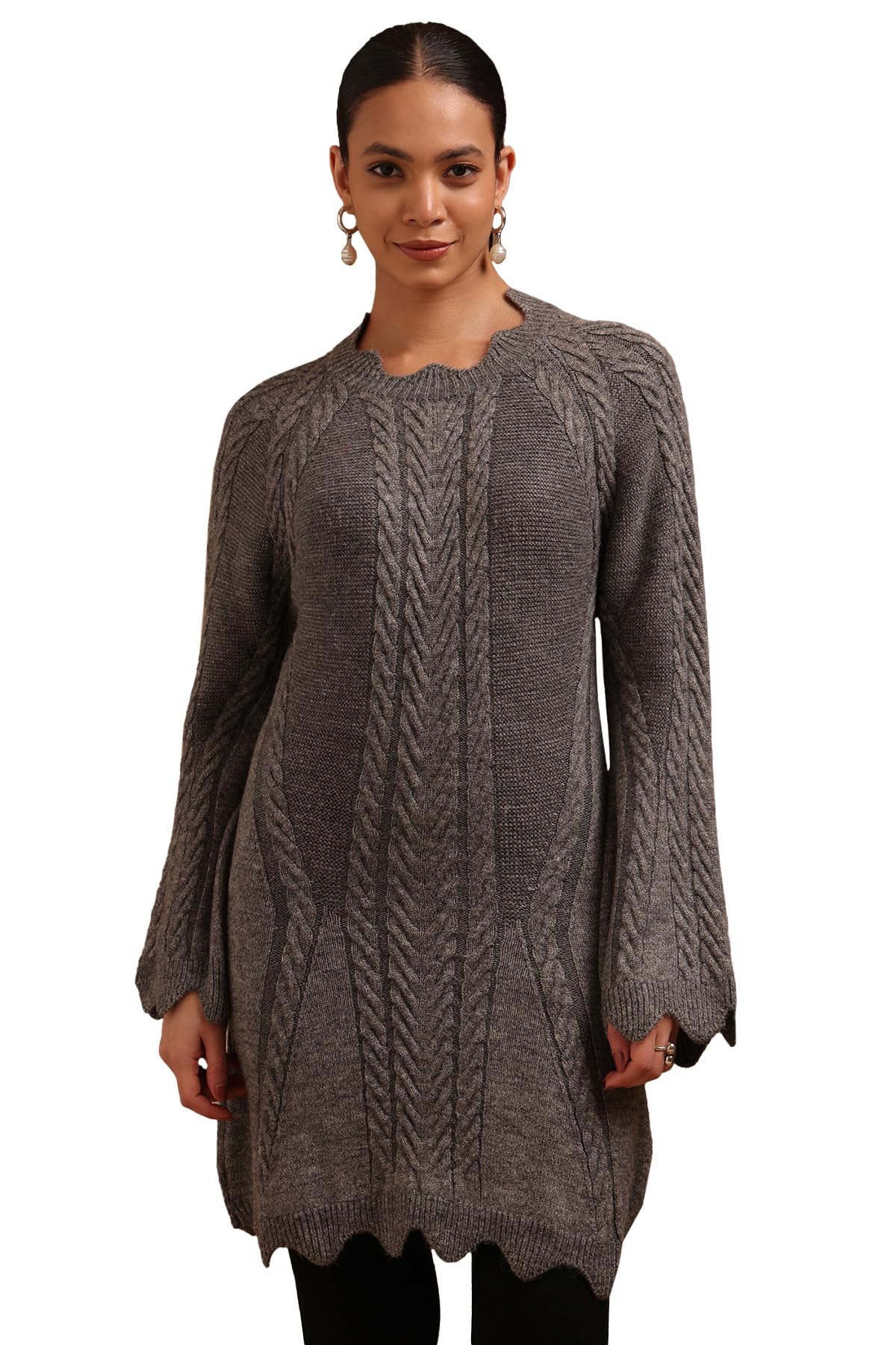 Soch Women Acrylic Knitted T-Shirt