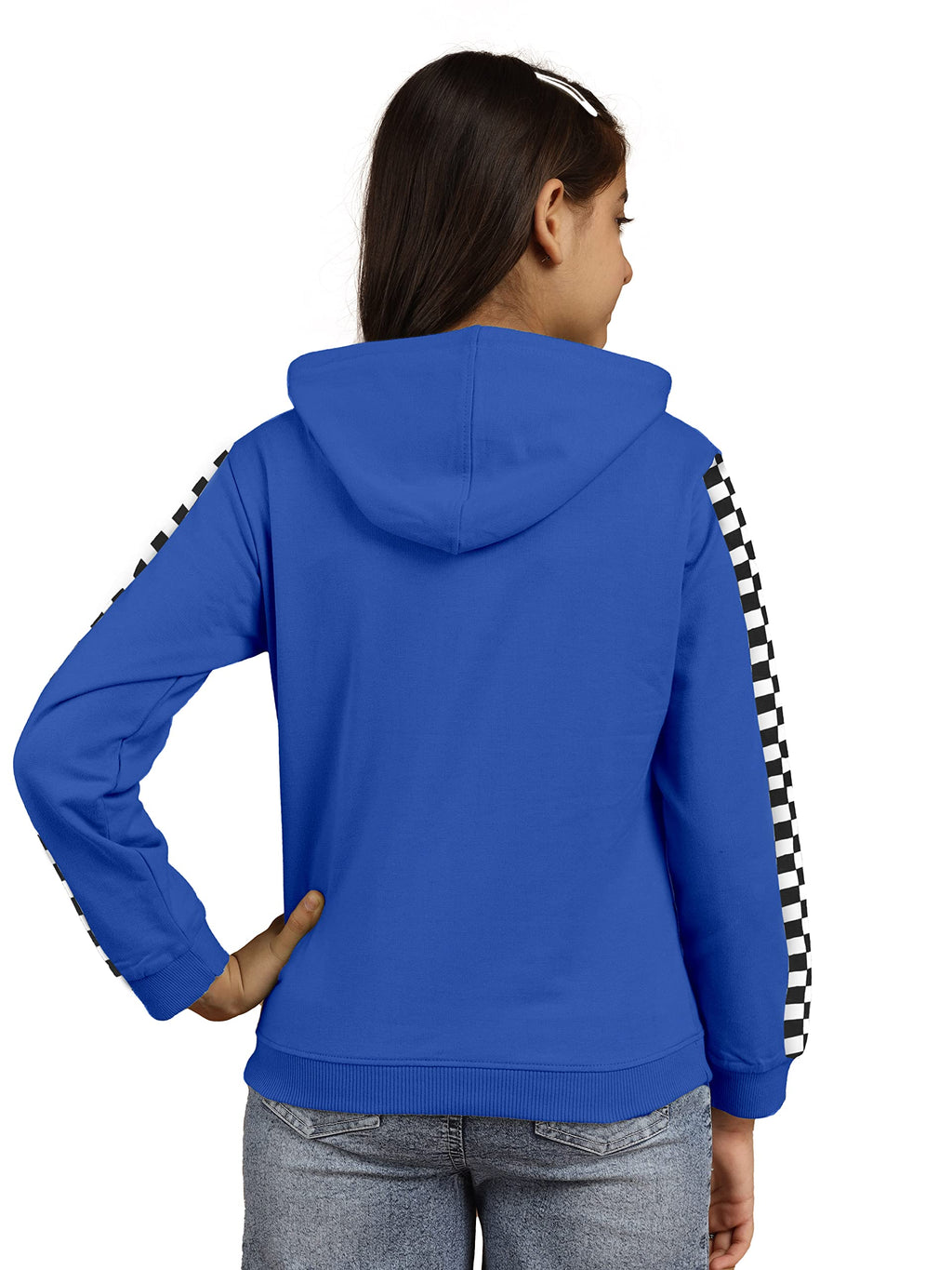 Kyda Kids GirlS Cotton Hooded Neck Hoodies - Sweatshirt With Hoodies Full Sleeves Girls Winter Wear, Long Sleeve Sweatshirts Fo