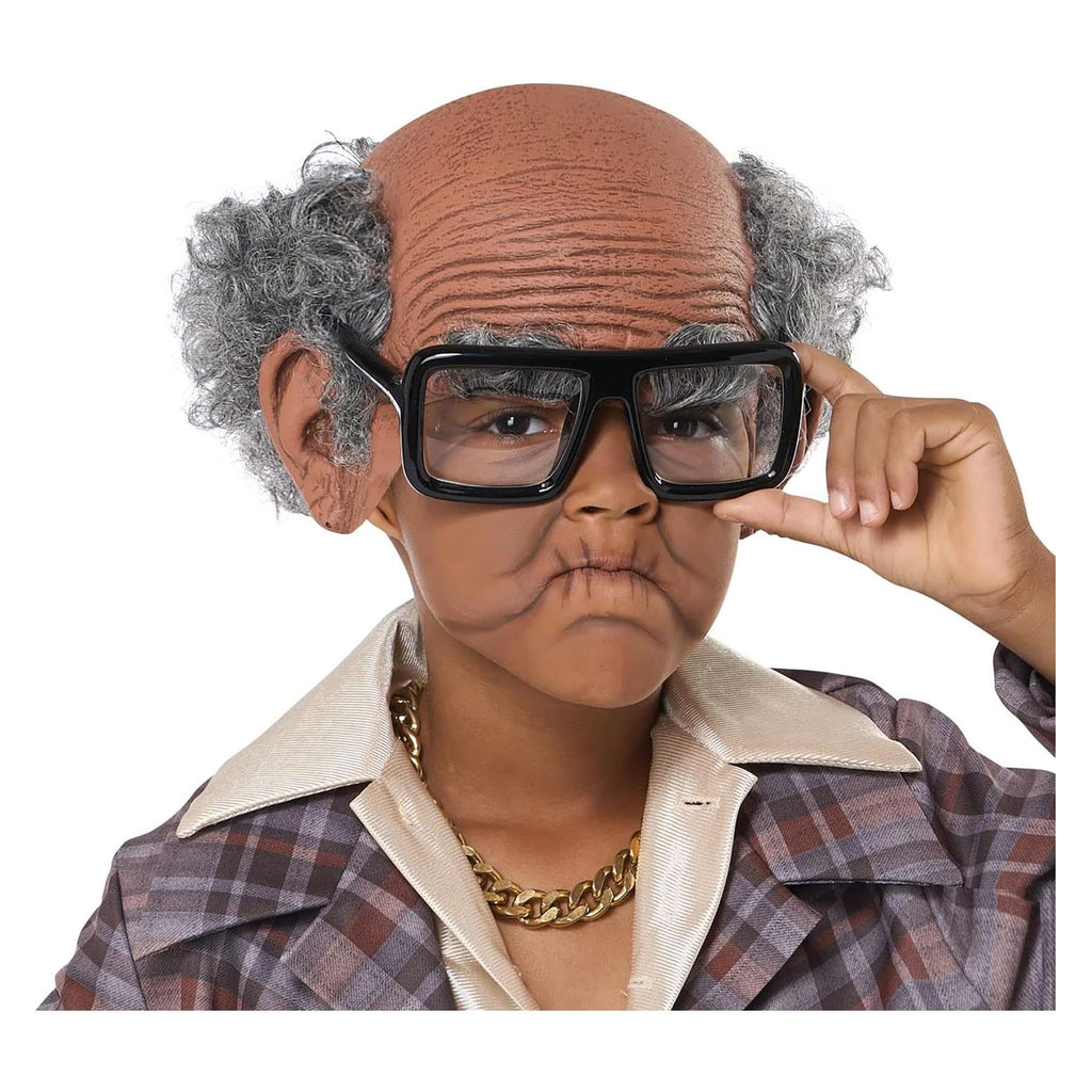 Old cue Ball child costume Kit  Brown