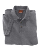 Mens 6 oz Ringspun cotton Piqu Short-Sleeve Polo - WHITE - 5XL(D0102H7NJ0X)