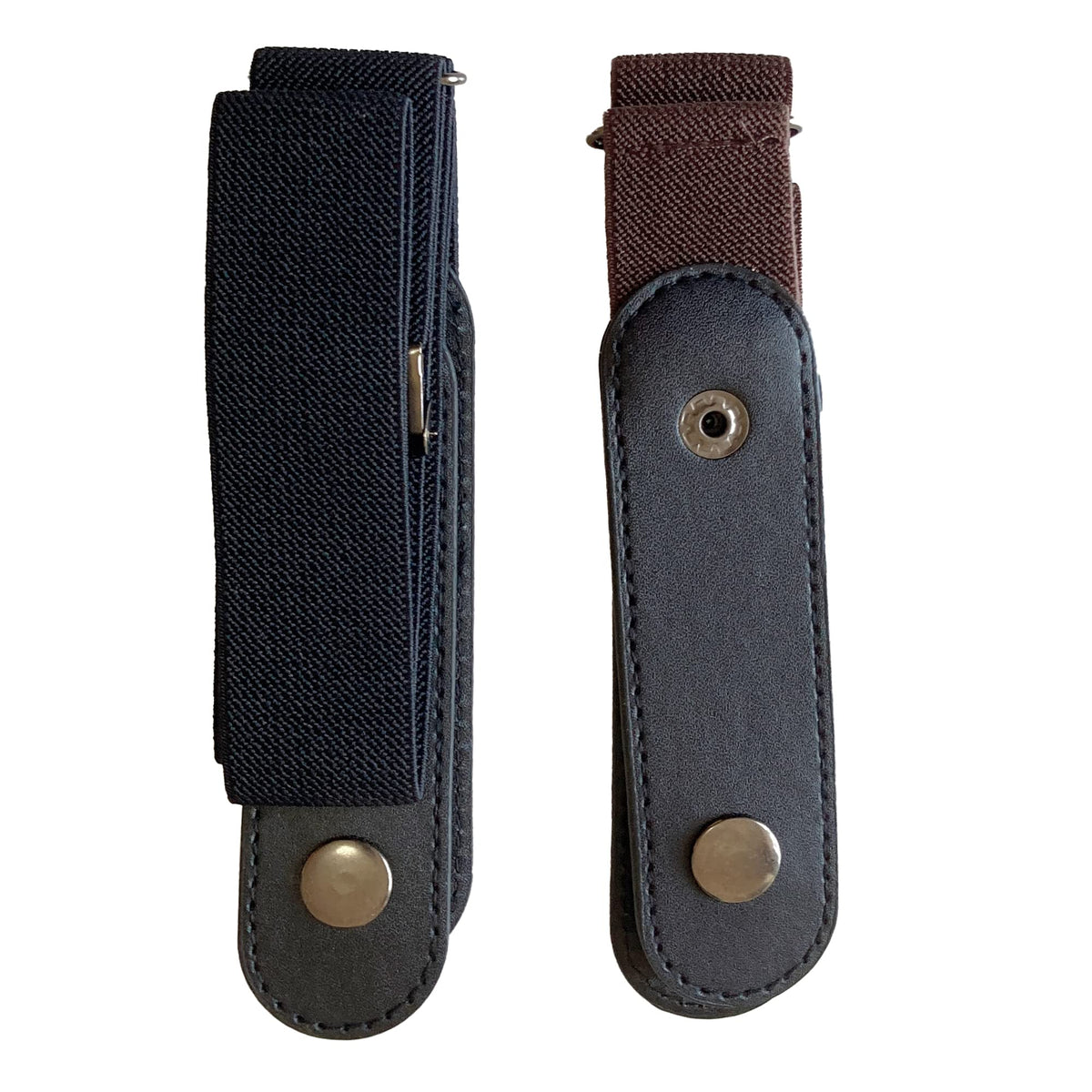 Verdure No Buckle Belt For Women, Comfortable Adjustable Invisible Waist Belt For Jeans Shorts PantsElastic Lazy Belt., BlackBro 40