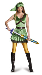 Legend of Zelda Link Women's Costume Junior 7-9