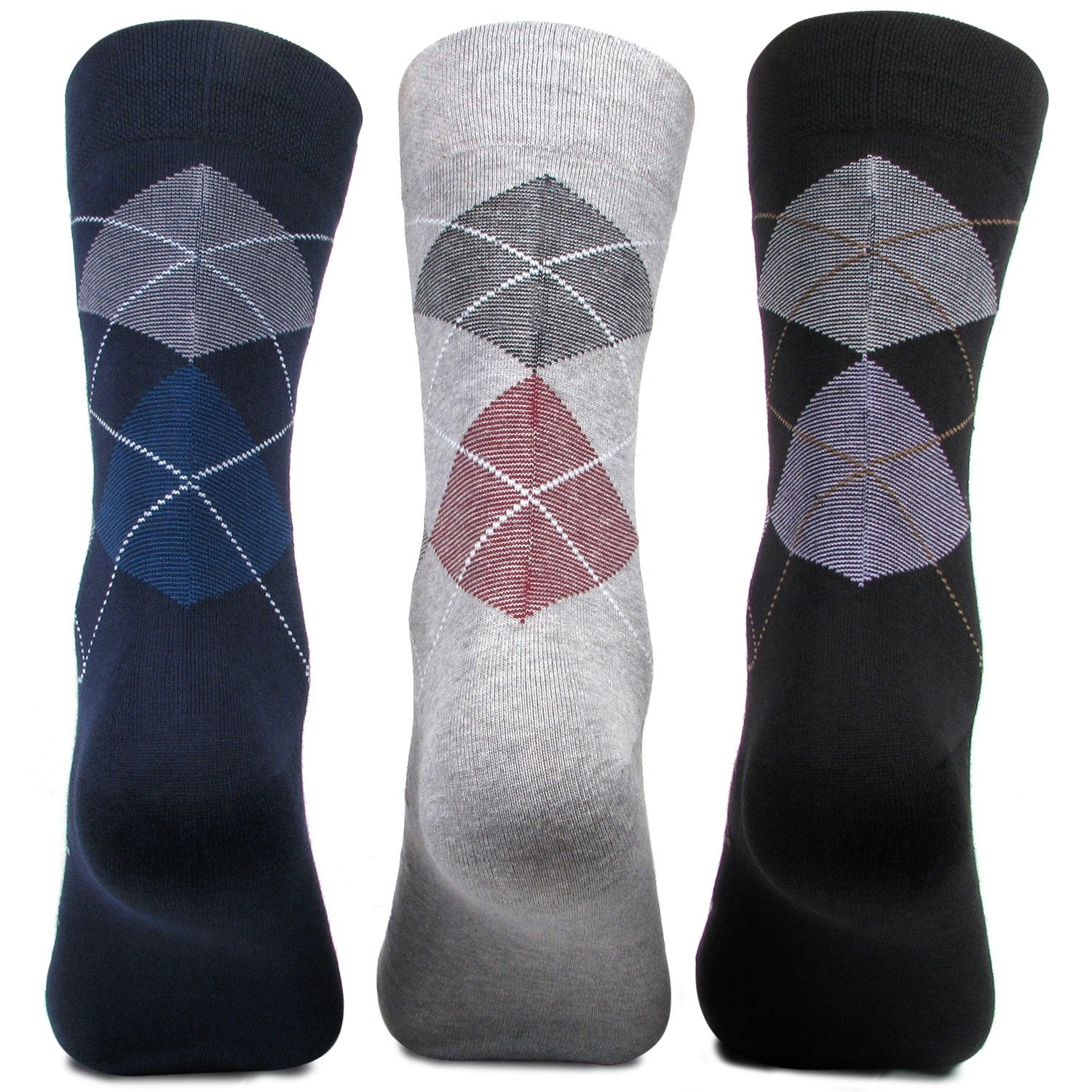 Bonjour Men Calf Length Cotton Socks