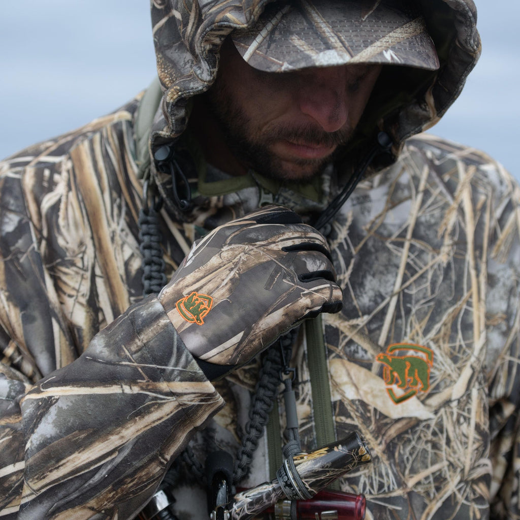 ArcticShield Heat Echo Shooters Hunting Gloves, Realtree Max 7, Medium