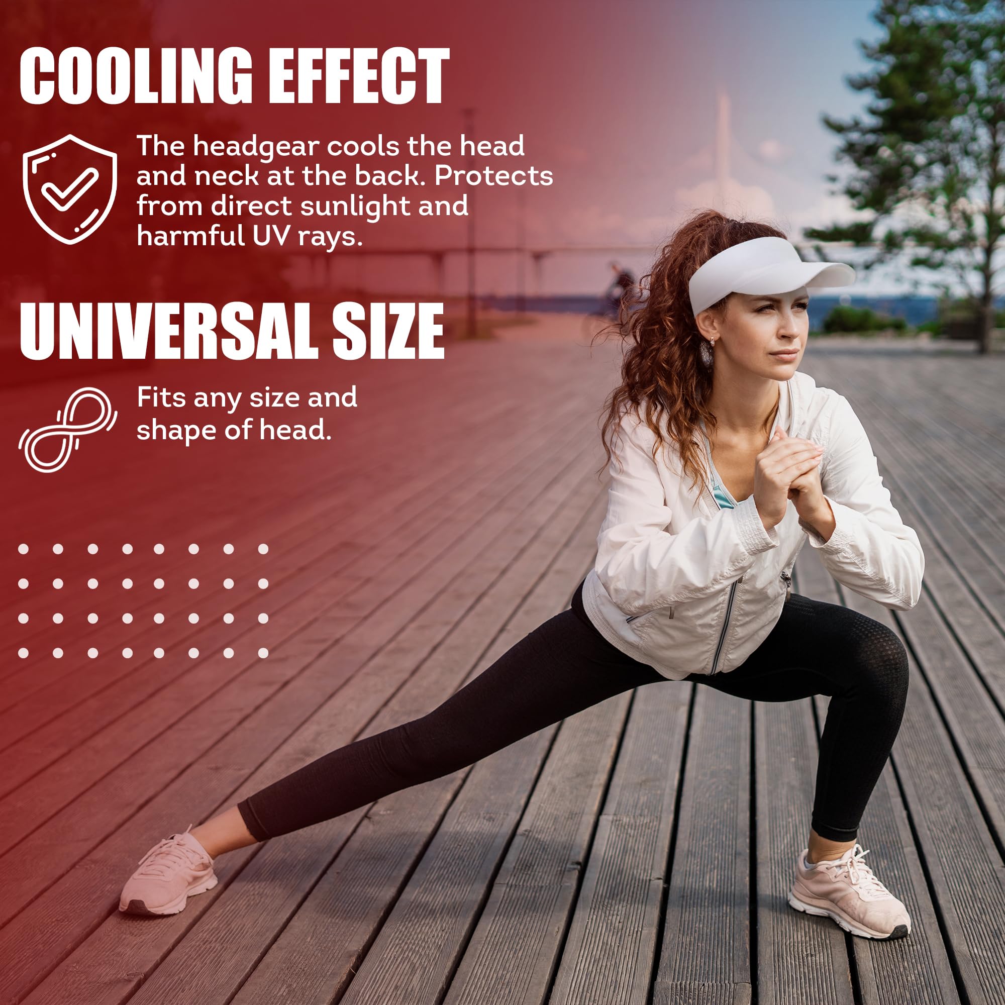 Black Zebra cap Visor Polyester Sun Visors for Women Stretchable Running Visors for Women Elastic Tennis Visors for Women Spande