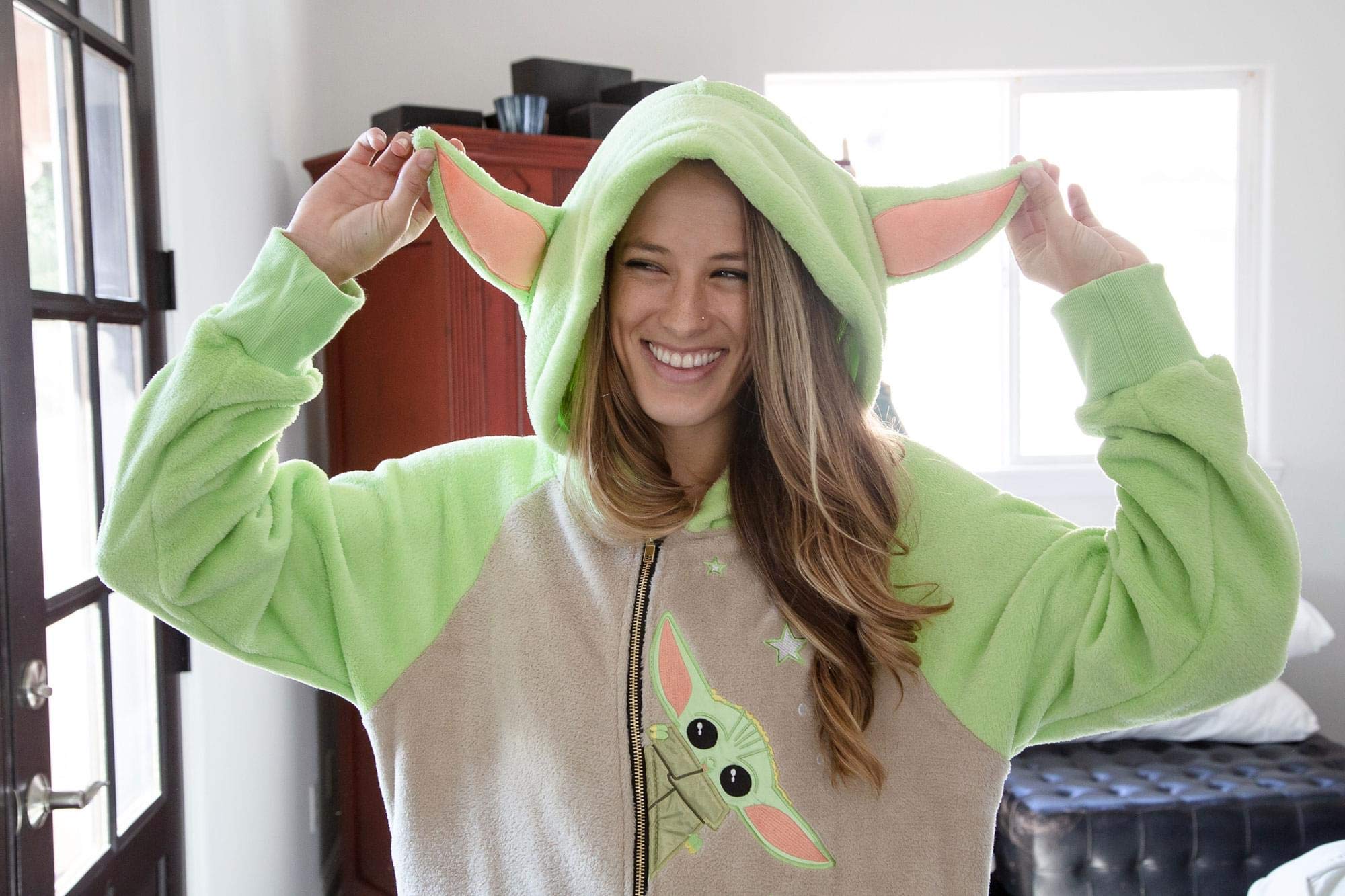 Star Wars: The Mandalorian, Grogu The Child Women's Onesie | Large/X-Large