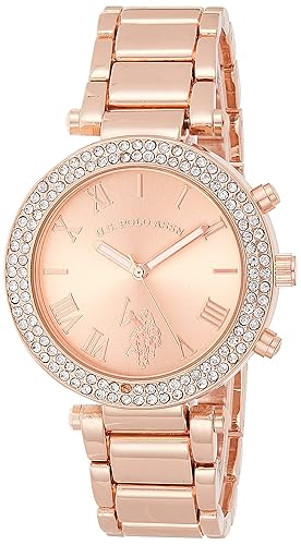U.S. Polo Assn. Women's Quartz Rose Gold-Toned Dress Watch (Model: USC40170)
