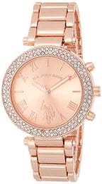 U.S. Polo Assn. Women's Quartz Rose Gold-Toned Dress Watch (Model: USC40170)