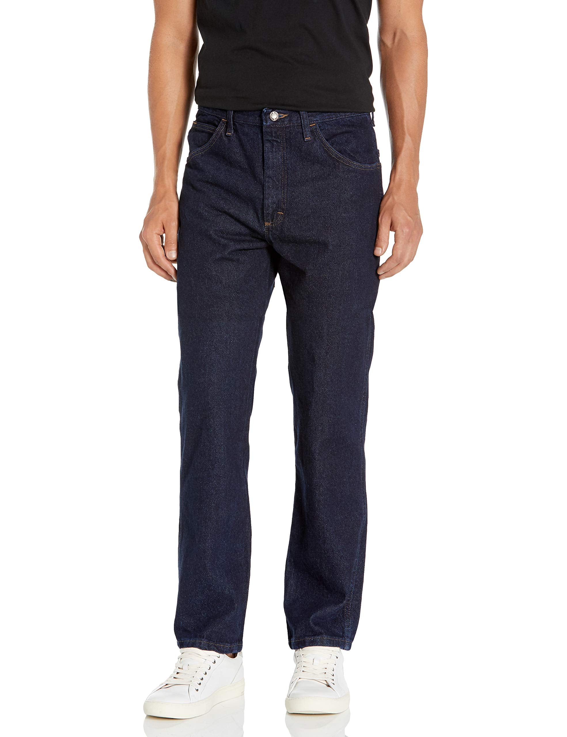 Rustler Men's Classic Regular Fit, Soft Rinse, 33W x 32L