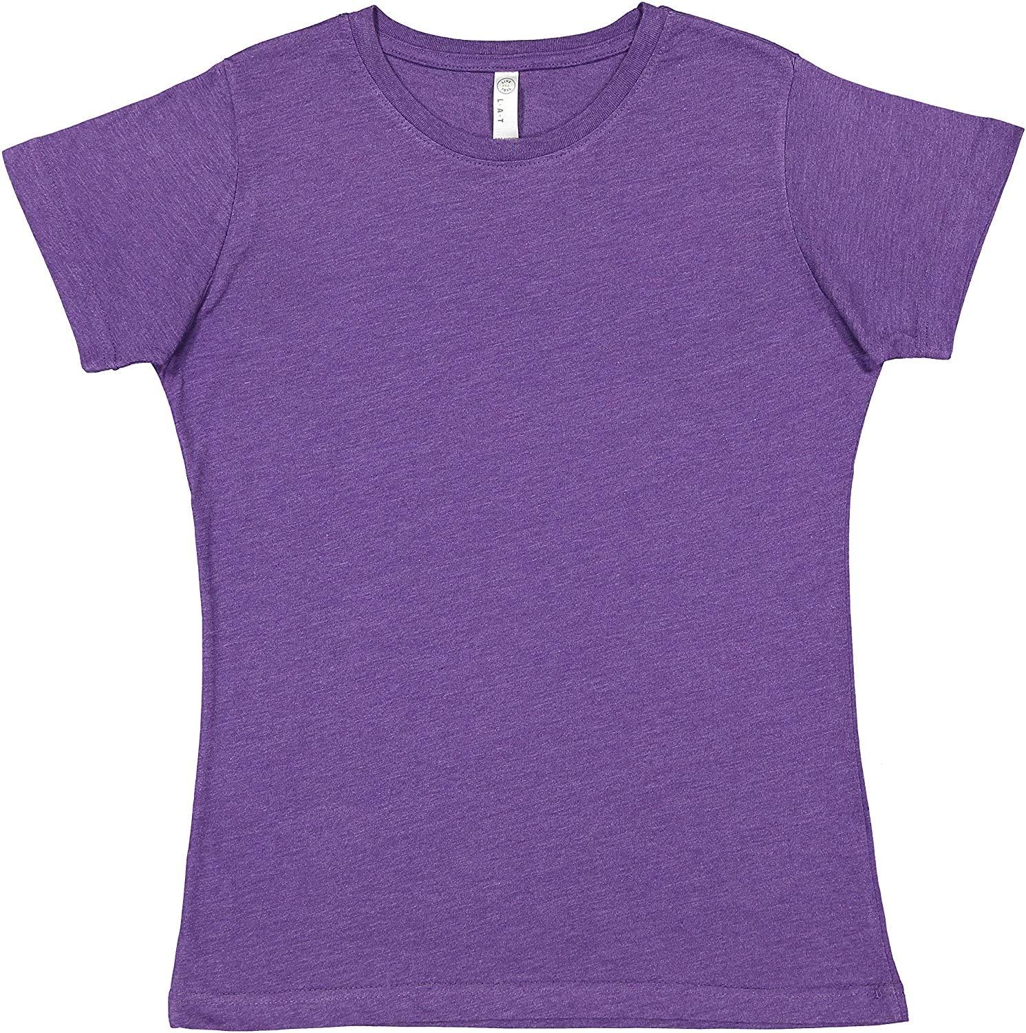 Ladies Fine Jersey T-Shirt - VINTAgE BURgUNDY - XS(D0102H7M27J)