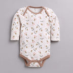 BABY GO 0-3M,3-6M,6-9M 100% Pure Cotton Romper/Sleep Suit/Comfort fit/Bodysuit for Baby Girls (Combo Pack of 2)