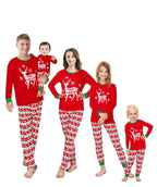 Family Feeling Little Boys Girls Holiday Christmas Reindeer Matching Family Long Sleeves Pajamas Set Size 7