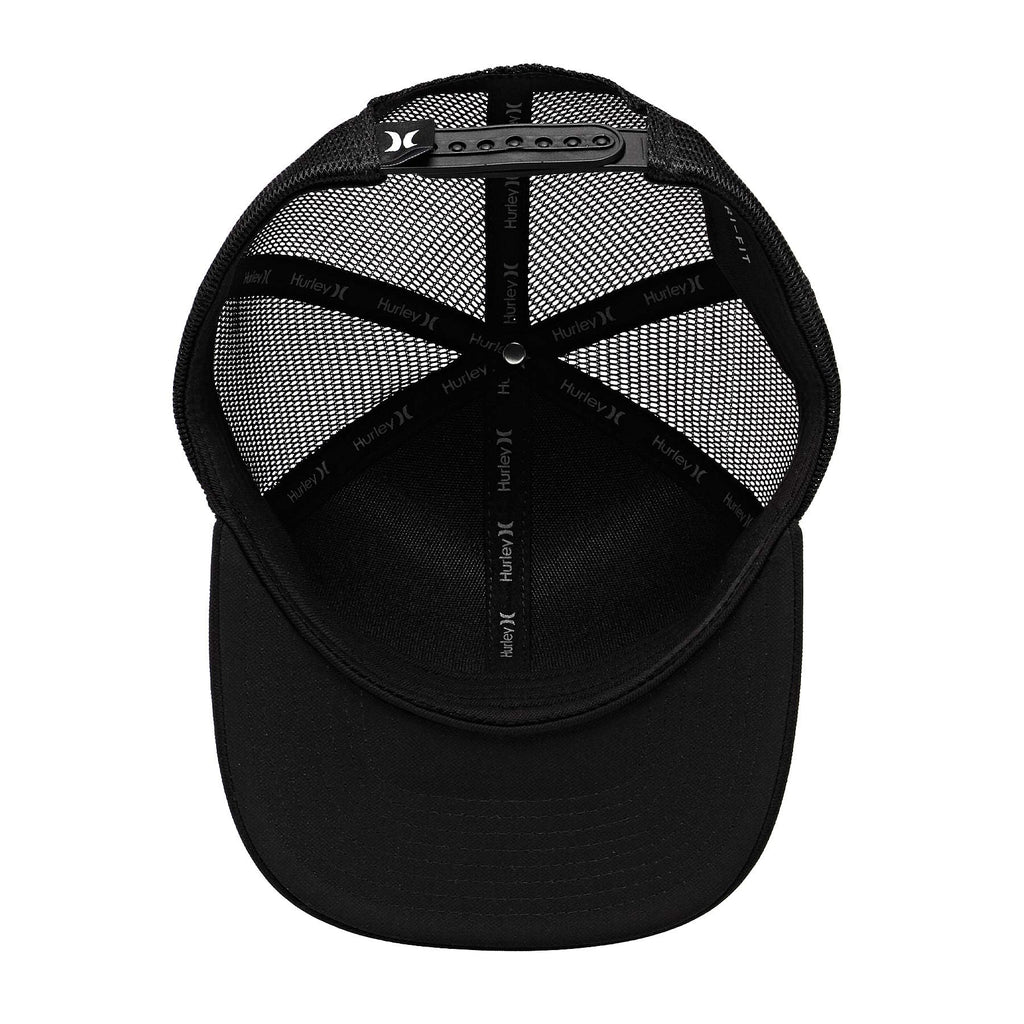 Hurley Men's League Dri-Fit Snapback Baseball Cap, Black, One Size