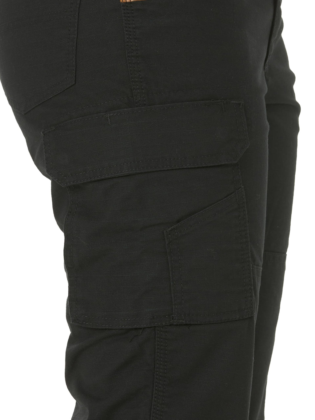 Wrangler Riggs Workwear womens Ranger Cargo Work Utility Pants, Black, 6 30 US