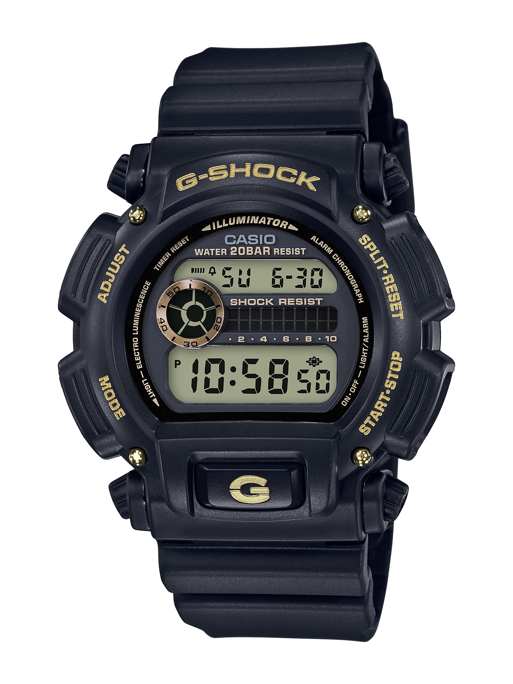 Casio Men's DW-9052GBX-1A9CR G-Shock Digital Display Quartz Black Watch
