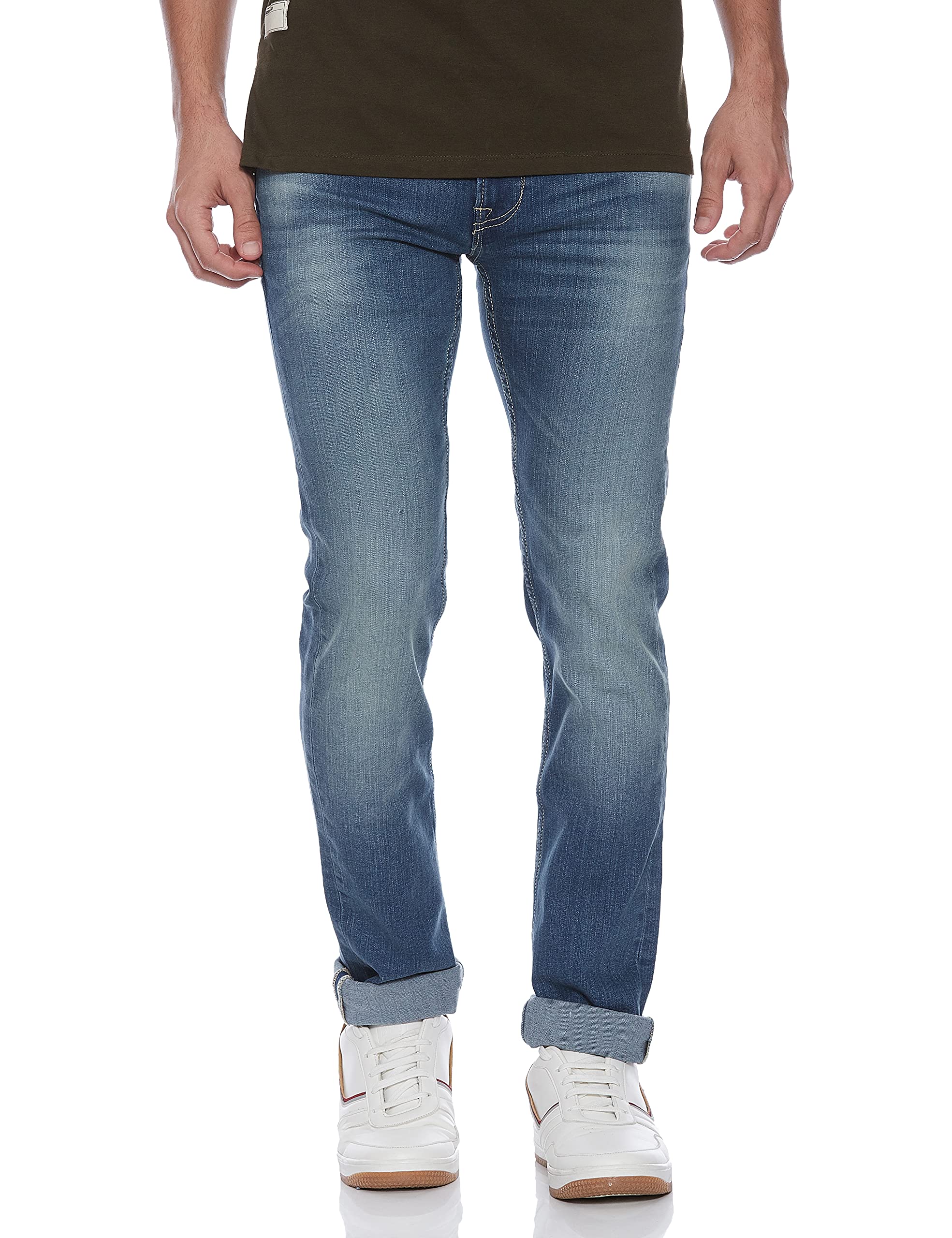 Pepe Jeans Men Stretch Fit Jeans(Pm205781J673_Med Used_38)