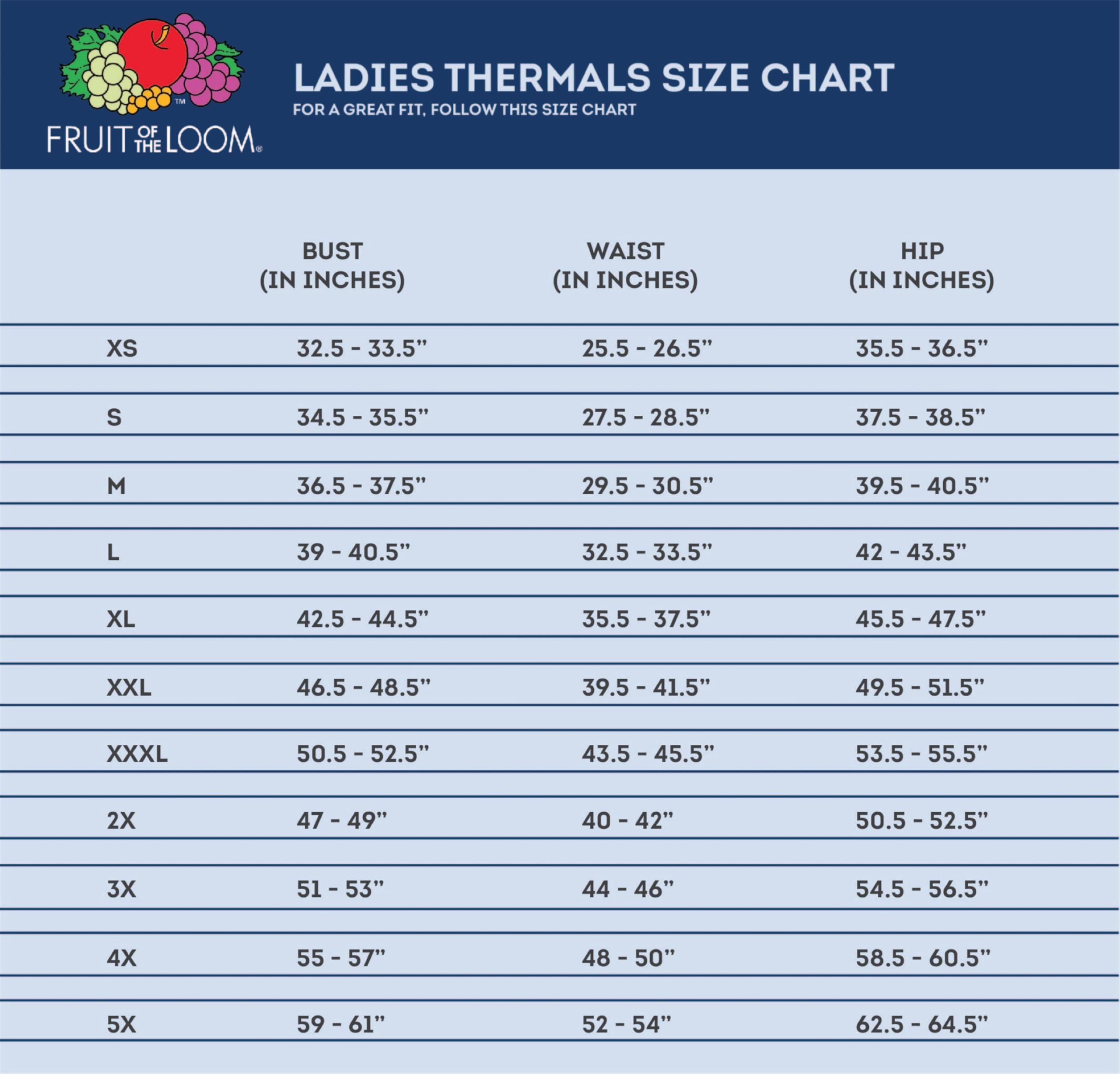 Fruit of the Loom Women's Micro Waffle Premium Thermal Set, White, 2X