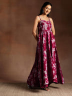 Libas WomenS Silk Blend Kurta Set (35846_Pink
