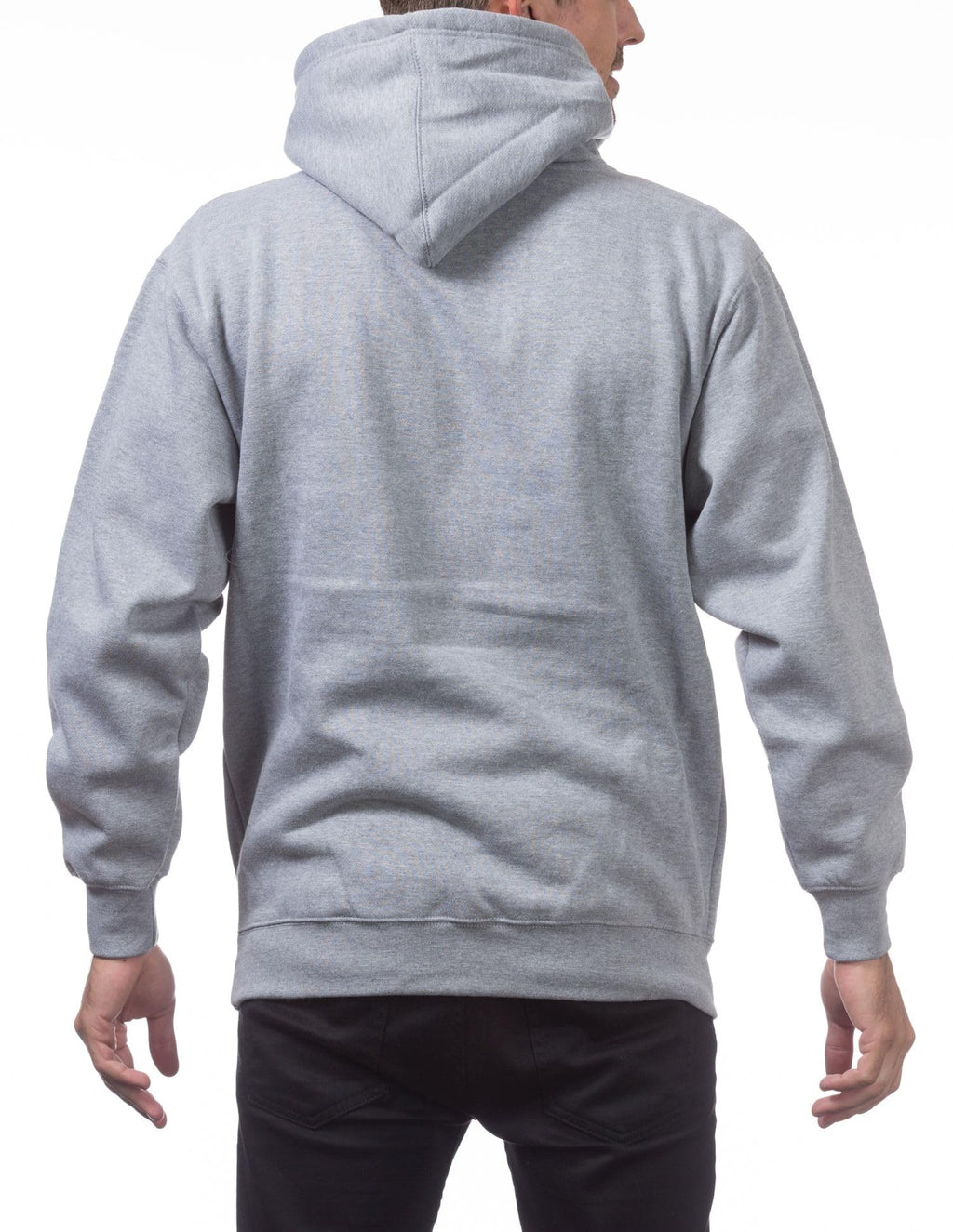 Pro Club Men's Heavyweight Pullover Hoodie (13oz), 2X-Large, Heather Gray