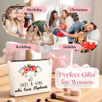 GevGuxLuo Elephants Gifts for Elephants Lover, Birthday Gift for Best Friend Sister, Elephant Accessories, Animal Lovers Makeup