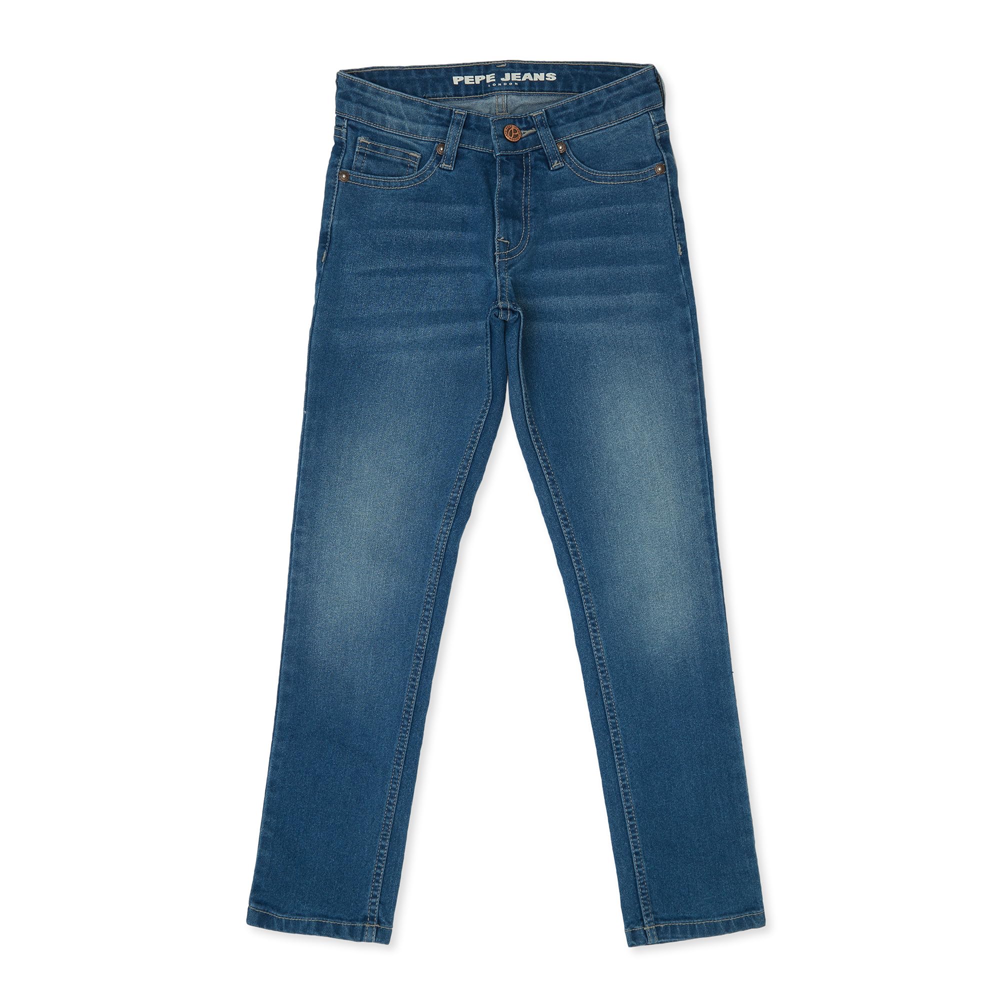 Pepe Jeans Boys Slim Jeans (Blue, 12 Years-13 Years)