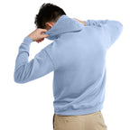 Unisex Ecosmart 5050 Pullover Hooded Sweatshirt - WHITE - S(D0102H7K308)