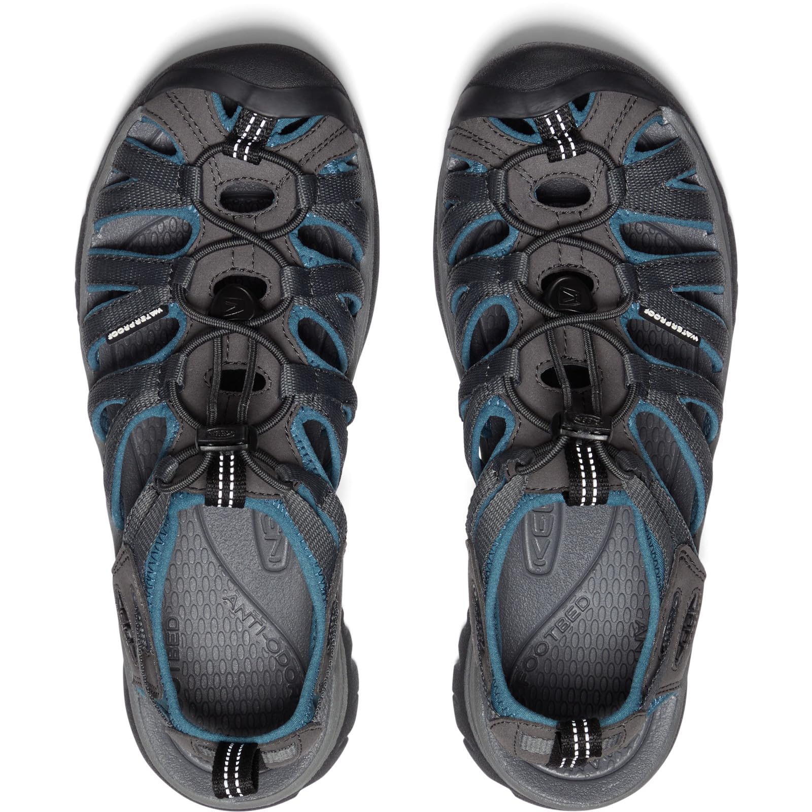 KEEN Women's Whisper Closed Toe Durable Comfortable Easy On Washable Adventure Sandals