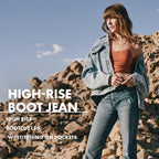 Wrangler Women's High Rise Bold Boot Jean, Carolina, Apr-32